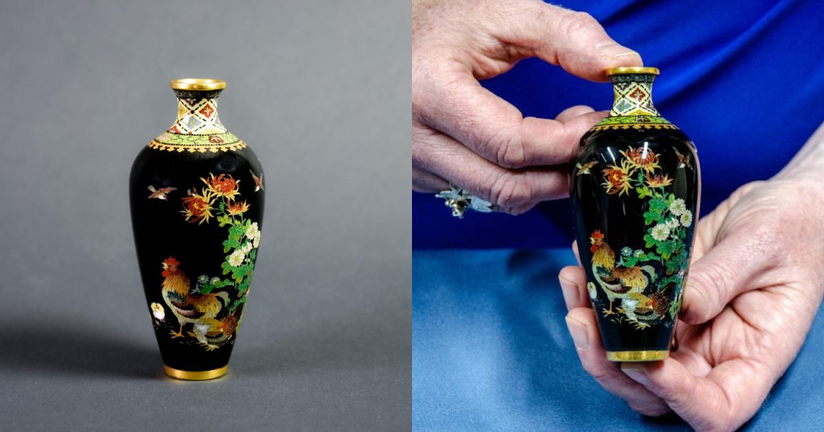 Couple buys tiny P175 vase in thrift shop that could sell over 13,000